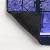 Tapis De Souris Scène De Neige (Coin)