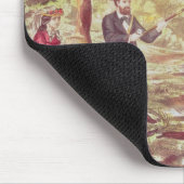 Tapis De Souris Scène de pêche (Coin)