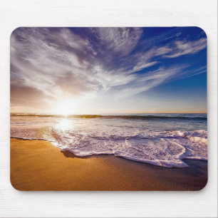 Tapis de souris Scène de plage