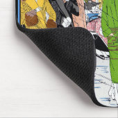 Tapis De Souris Scène de rue Art Déco (Coin)