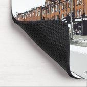 Tapis De Souris Scène de rue de Londres (Coin)