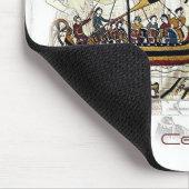 Tapis De Souris Scène de tapisserie de Bayeux (Coin)