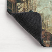 Tapis De Souris Scène d'hiver (Coin)