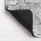 Tapis De Souris Scène d'opérations bancaires (Coin)