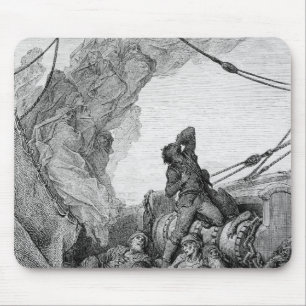 Tapis De Souris Scène "du givre du marin antique" 3