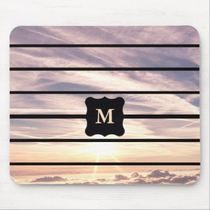 Tapis De Souris Scène monogramme