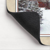 Tapis De Souris Scène Mousepad de neige (Coin)