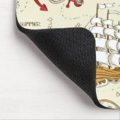 Tapis De Souris Scène océanique (Coin)