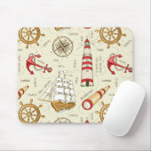 Tapis De Souris Scène océanique (Avec souris)