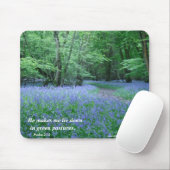 Tapis De Souris Scène pacifique à Mousepad (Avec souris)
