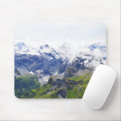 Tapis De Souris Scène suisse d'alpes (Avec souris)