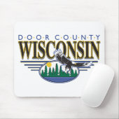 TAPIS DE SOURIS SCÈNE WISCONSIN- (Avec souris)