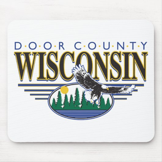 TAPIS DE SOURIS SCÈNE WISCONSIN- (Devant)