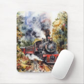 Tapis De Souris Scenic Landscape with Train (Avec souris)