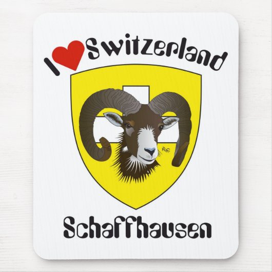 Tapis De Souris Schaffhouse Suisse (Devant)
