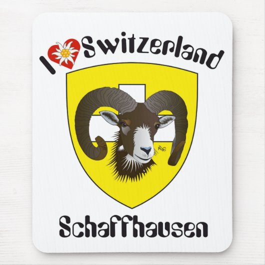 Tapis De Souris Schaffhouse Suisse (Devant)