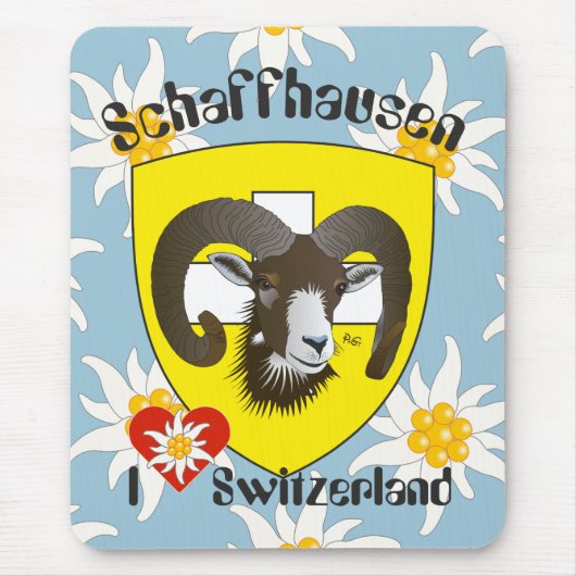 Tapis De Souris Schaffhouse - Suisse - Suisse - Mausmatten (Devant)