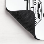 Tapis De Souris Schéma 1984 de Chevrolet Corvette (Coin)