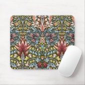Tapis De Souris Schéma floral William Morris Snakeshead (Avec souris)