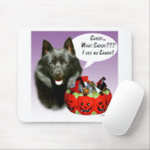 Tapis De Souris Schipperke Halloween Candy (Avec souris)
