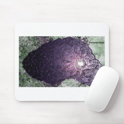 Tapis De Souris Schizophrénie (Avec souris)