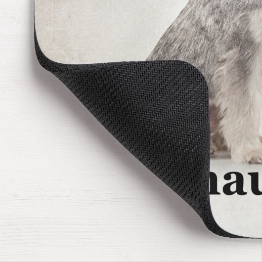 Tapis De Souris Schnauzer Dad Mouse Pad (Coin)