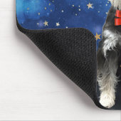 Tapis De Souris Schnauzer de Noël (Coin)
