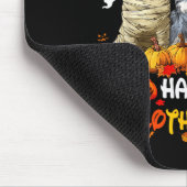 Tapis De Souris Schnauzer Happy Hallothanksmas Dog Lover Christmas (Coin)