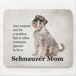 Tapis De Souris Schnauzer Maman Pad Souris
