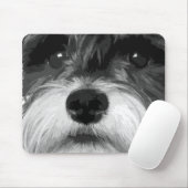 Tapis De Souris Schnauzer miniature (Avec souris)