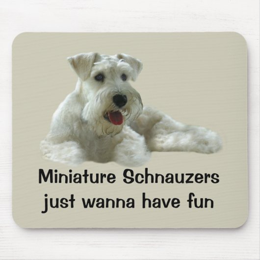 Tapis De Souris Schnauzer miniature Mousepad (Devant)