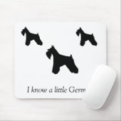 Tapis De Souris Schnauzer miniature Mousepad (Avec souris)