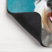 Tapis De Souris Schnauzer Miniature peinture couleur de l'eau (Coin)