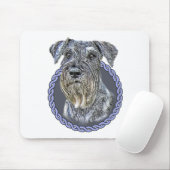 Tapis De Souris Schnauzer standard 001 (Avec souris)