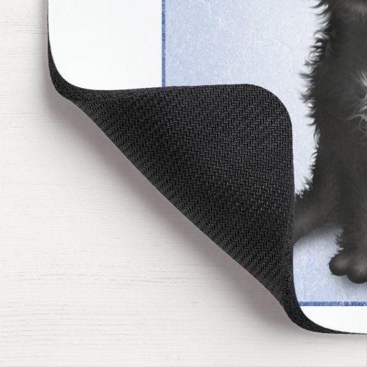 Tapis De Souris Schnoodle (noir) (Coin)
