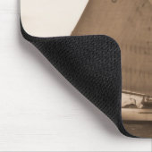 Tapis De Souris Schooner dans la sépia (Coin)