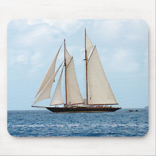 Tapis De Souris Schooner en Îles Vierges britanniques