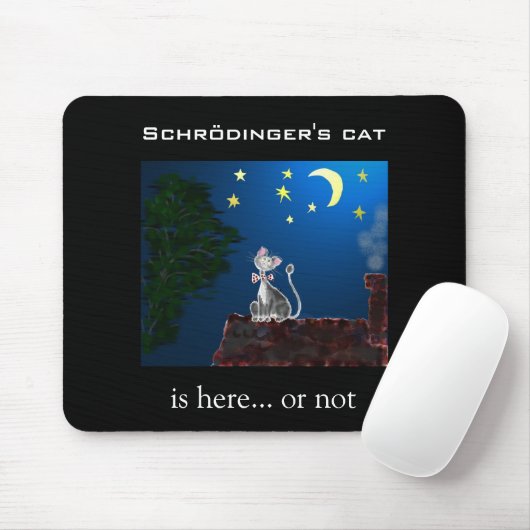Tapis De Souris Schrodinger (Avec souris)