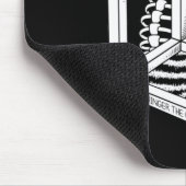 Tapis De Souris Schrodinger le chat (Coin)