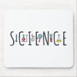 Tapis De Souris Science<br><div class="desc">Un superbe Design Scientifique. Une parfaite rencontre pour chaque scientifique, étudiant en sciences, professeur de sciences et amoureux des sciences. Excellente idée cadeau pour les hommes, les femmes, les ados et les enfants.</div>