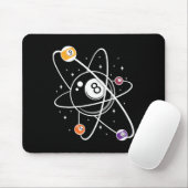 Tapis De Souris Science Atom Pool Lover 8 - Billard (Avec souris)