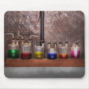 Tapis De Souris Science - Chimiste - Verrerie pour couples