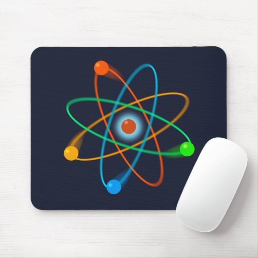 Tapis De Souris Science de la structure atomique (Avec souris)