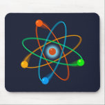 Tapis De Souris Science de la structure atomique<br><div class="desc">SCIENCE MOUSE PAD. Un clavier de souris cool et tendance inspiré par la science conçu comme un cadeau pour tous les scientifiques,  professeurs de sciences,  étudiants en sciences,  bref tout geek scientifique dans votre vie (et qui vous inclut)! Conçu par Science Geekness© à l'adresse http://www.zazzle.com/sciencegeekness*</div>