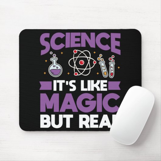Tapis De Souris Science Enseignant Biologie étudiante Chimie Drôle (Avec souris)