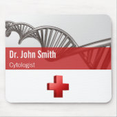 Tapis De Souris Science Médicale professionnelle ADN Strand Cross (Devant)