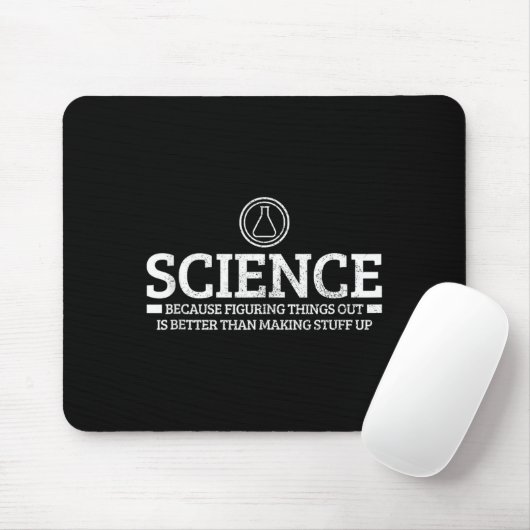 Tapis De Souris Science Physique Chimie Nerd Citation Drôle Scient (Avec souris)