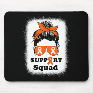 Tapis De Souris Sclérose Sensibilisation Messy Bun Support Squad M