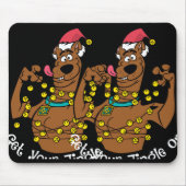 Tapis De Souris Scooby Doo Get Your Jingle On T Shirt (Devant)