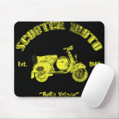 Tapis De Souris Scooter classique Mousepad (Avec souris)